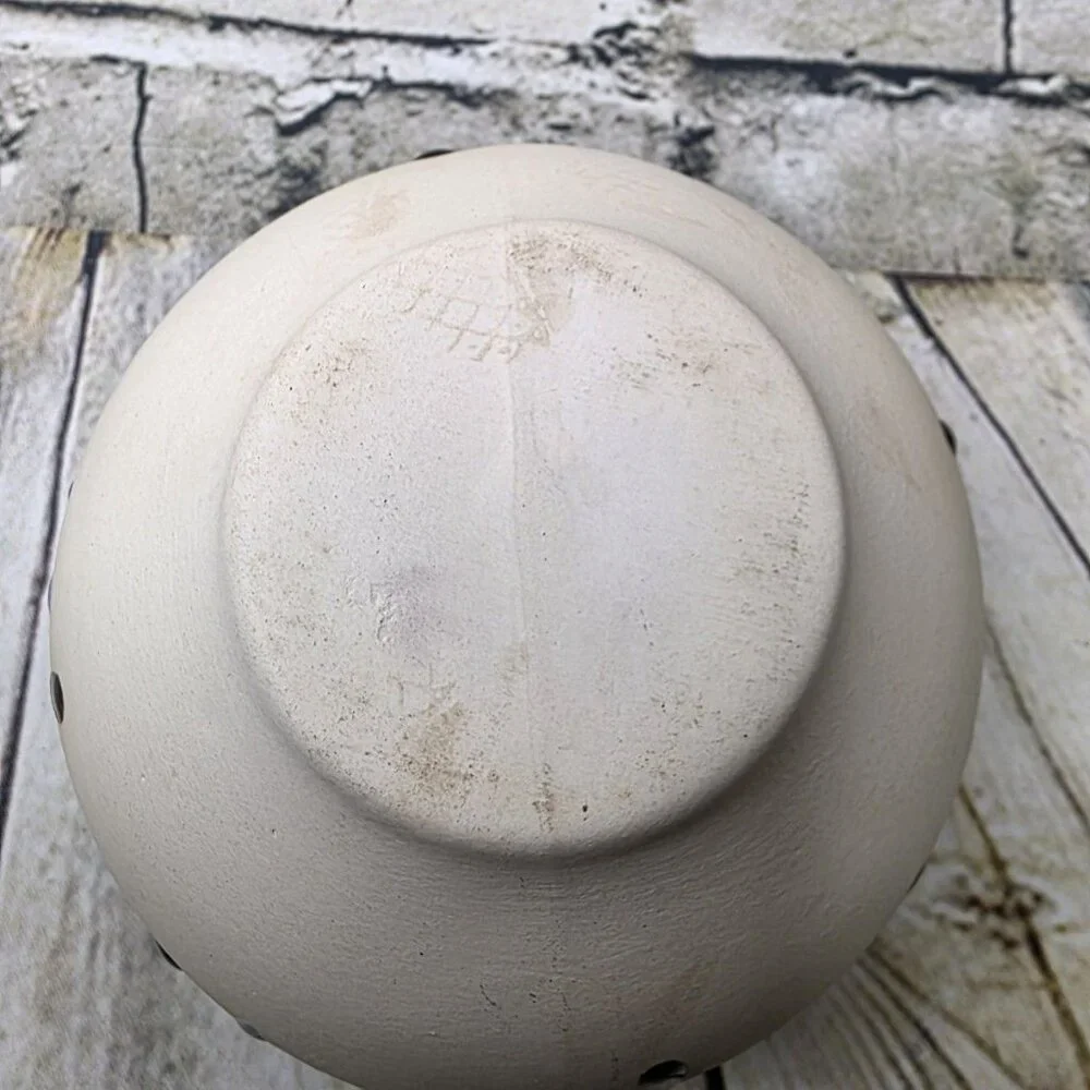 Vintage Original Drip Glaze Stoneware Pot USA Appx 6 x 4 in